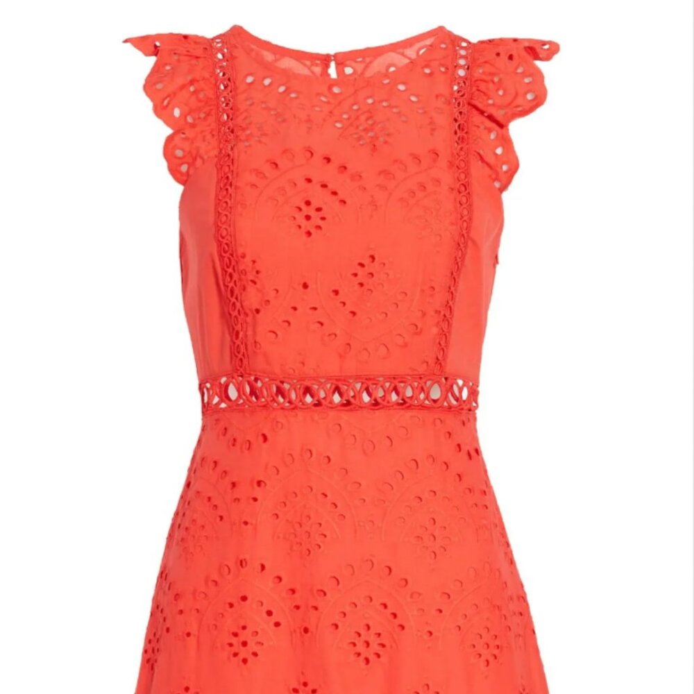 Sam Edelman Eyelet a-line Dress